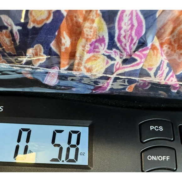 J. Crew Womens 2X Cotton‎ Voile Beach Dress Button Painted Block Print - Picture 10 of 10